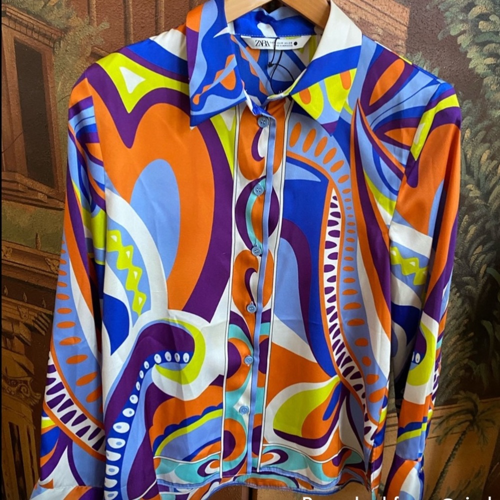 Zara Multi - color blouse